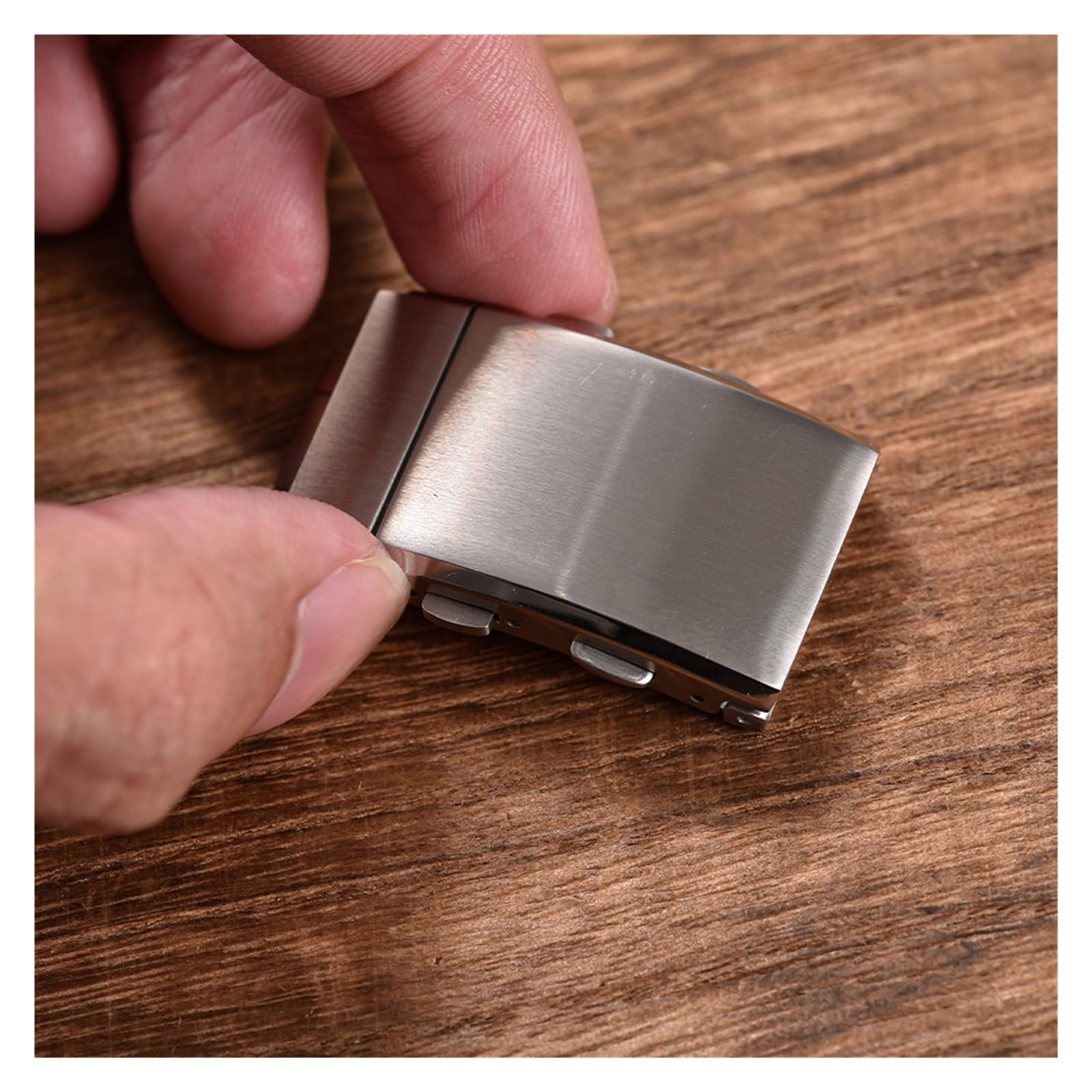 Fermoir Pliant de Montre en Acier Inoxydable 1 pièce