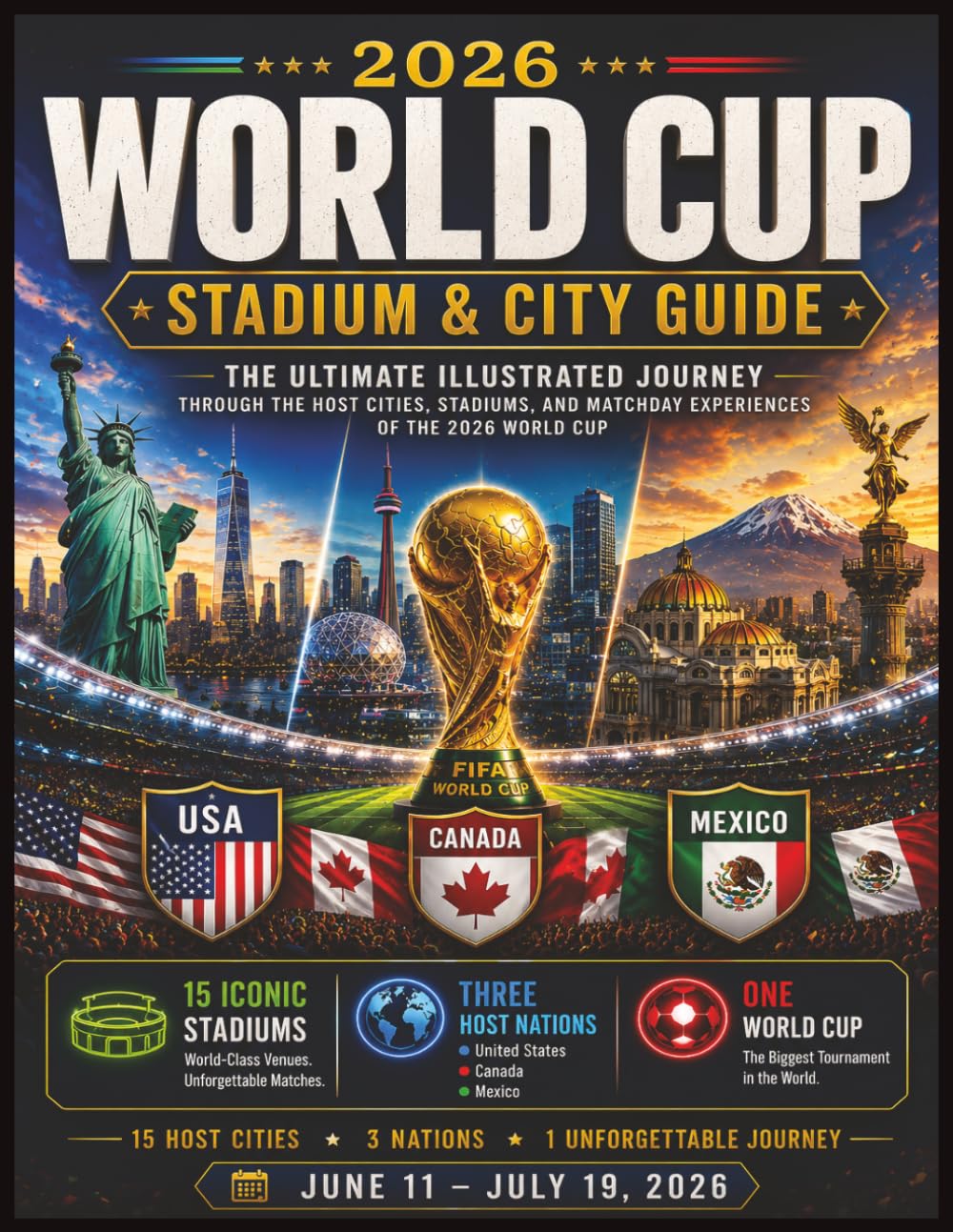 2026 World Cup Stadium & City Guide: The Ultimate Illustrated Journey Through the Host Cities, Stadiums, and Matchday Experiences of the 2026 World Cup (The Ultimate World Cup Fan Collection)