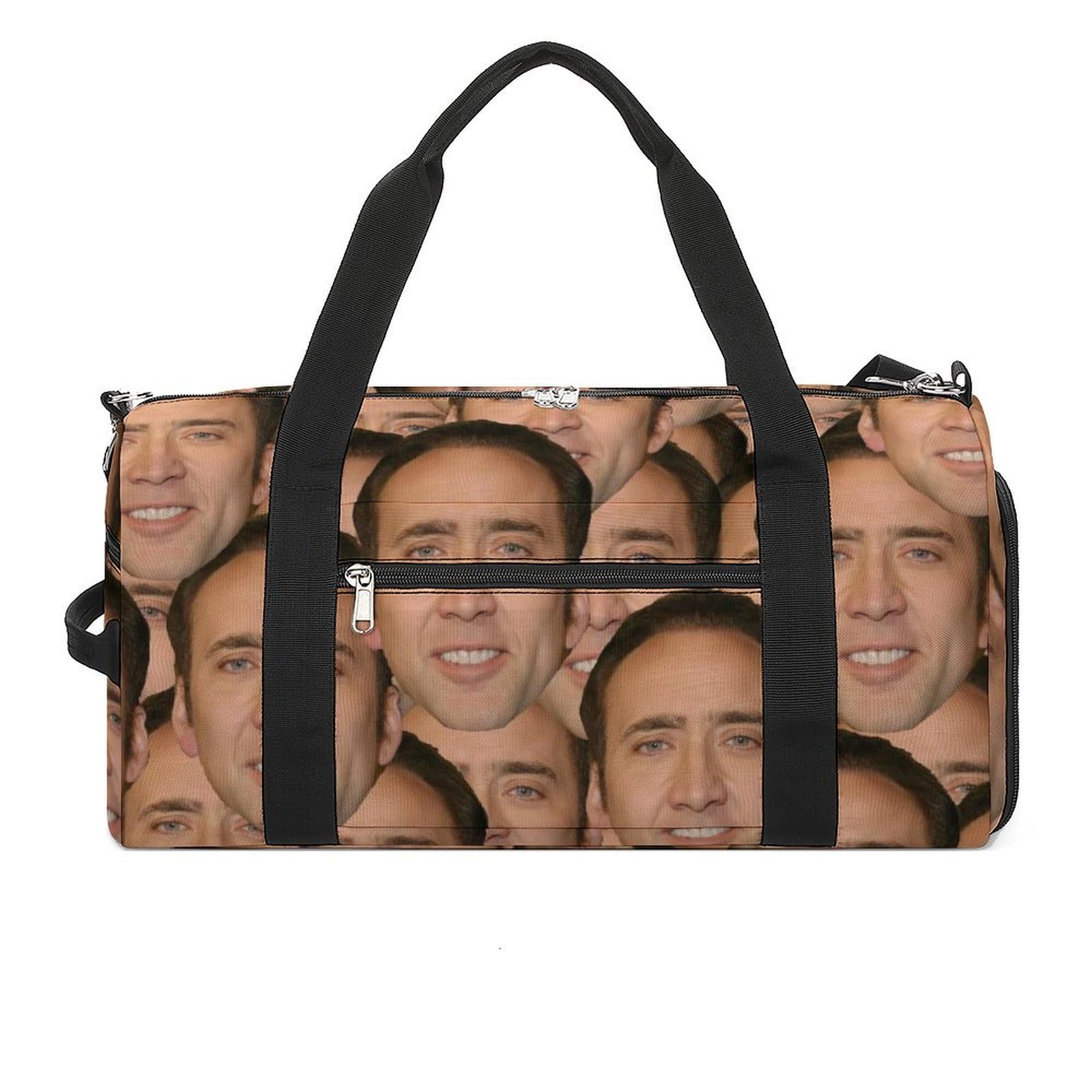 Amazon | スポーツバッグ ニコラス・ケイジ Nicolas Cage 旅行カバン