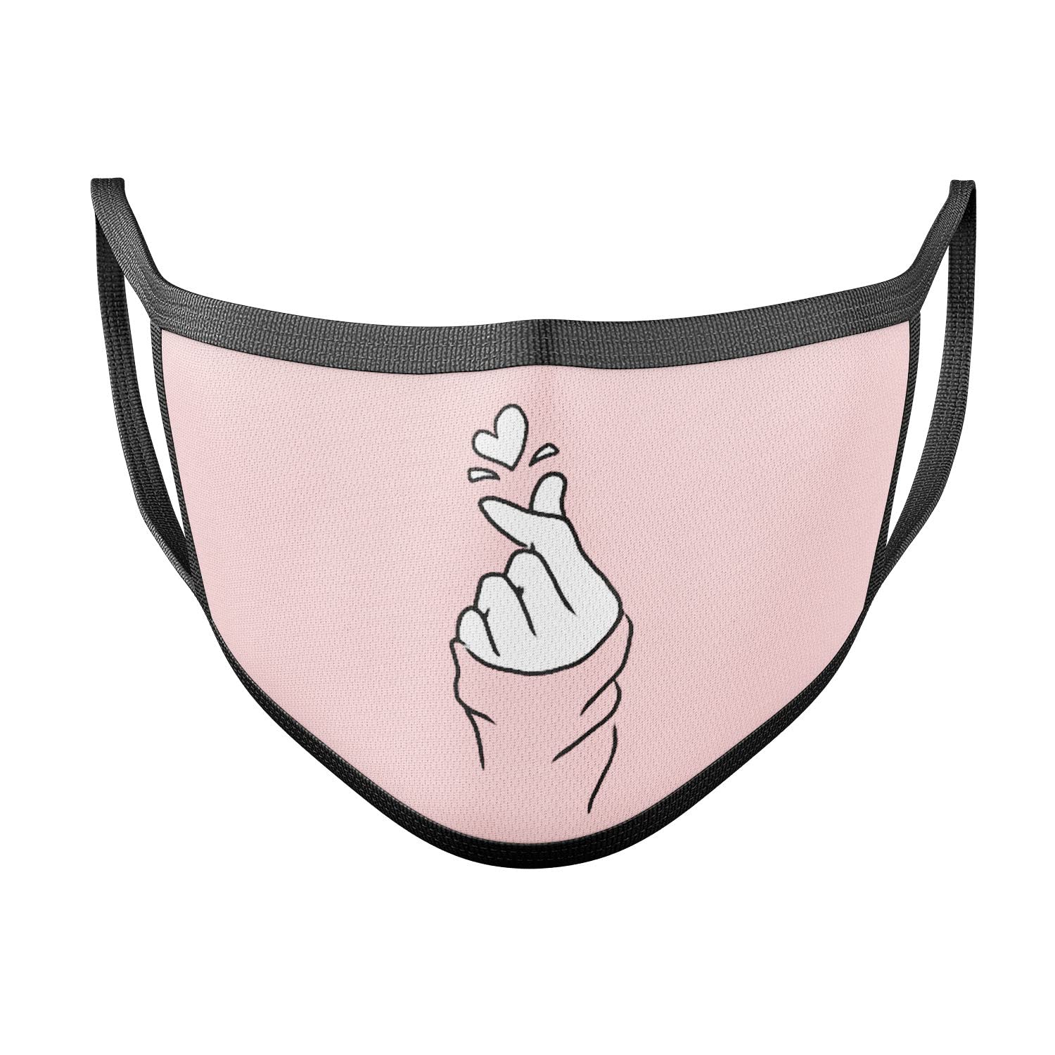 the midle skool Cute Heart~ Mask 2 Ply Soft Cloth Face Mask-picture-50
