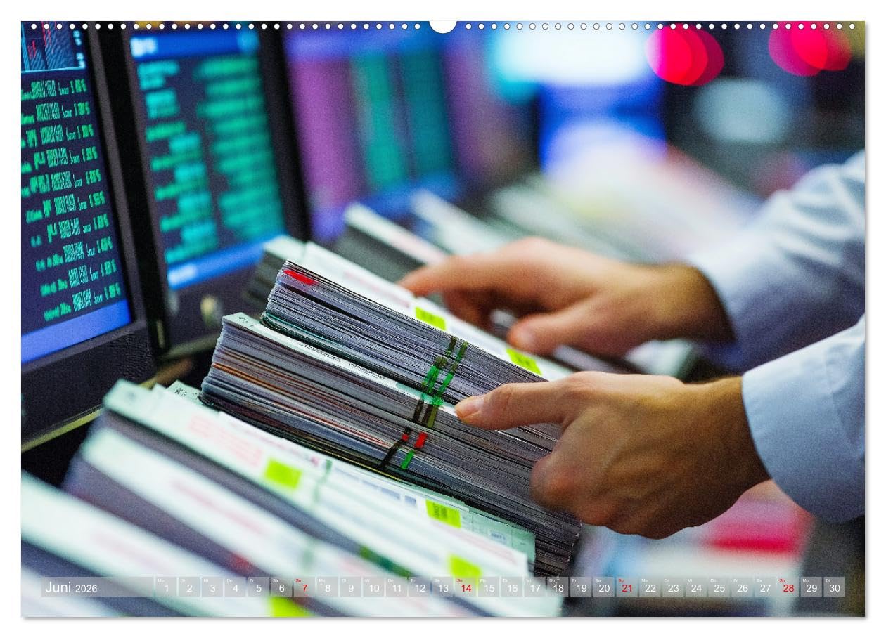 Börsenkalender – der Kalender für Aktien, Trader und Börsenprofis. (hochwertiger Premium Wandkalender 2026 DIN A2 quer), Kunstdruck in Hochglanz: ... inspirieren jeden Monat. (CALVENDO Hobbys)