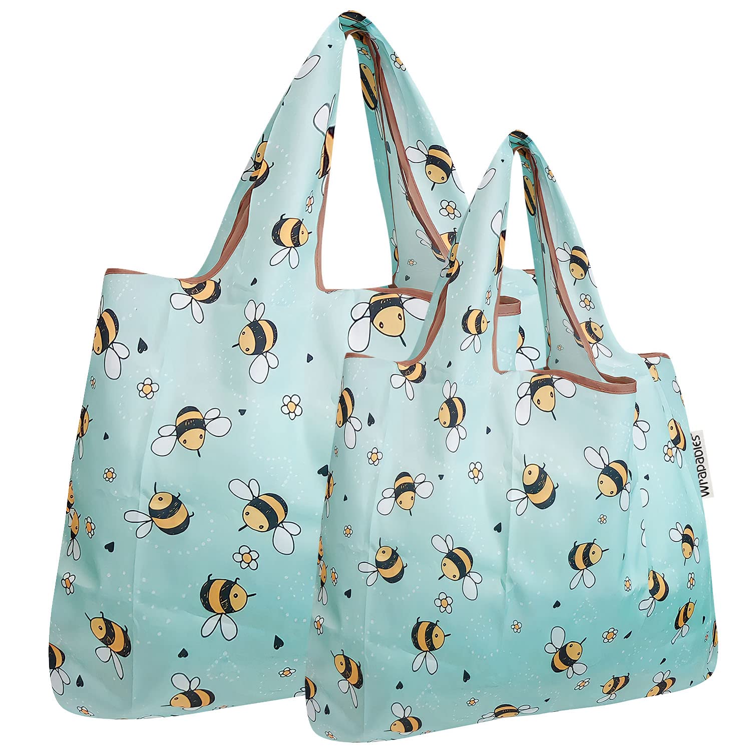 allydrew Large Foldable Tote Nylon Reusable Grocery Bag