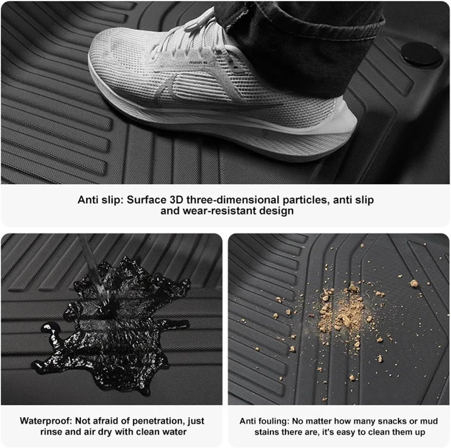 Use Compatible with 2024 KIA SELTOS X LINE Car Carpet Compatible with KIA SELTOS X Car Floor Mats Full Set Trim to Waterproof Floor Mat