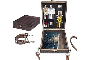 YCOSAN Wooden Postman Bag: A Writer's Haven