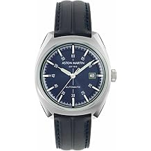 Aston Martin TS2 Automatic Collection Luxury Mens Watch Timepieces with a Blue Strap and Dial Featuring a Stainless Steel Case