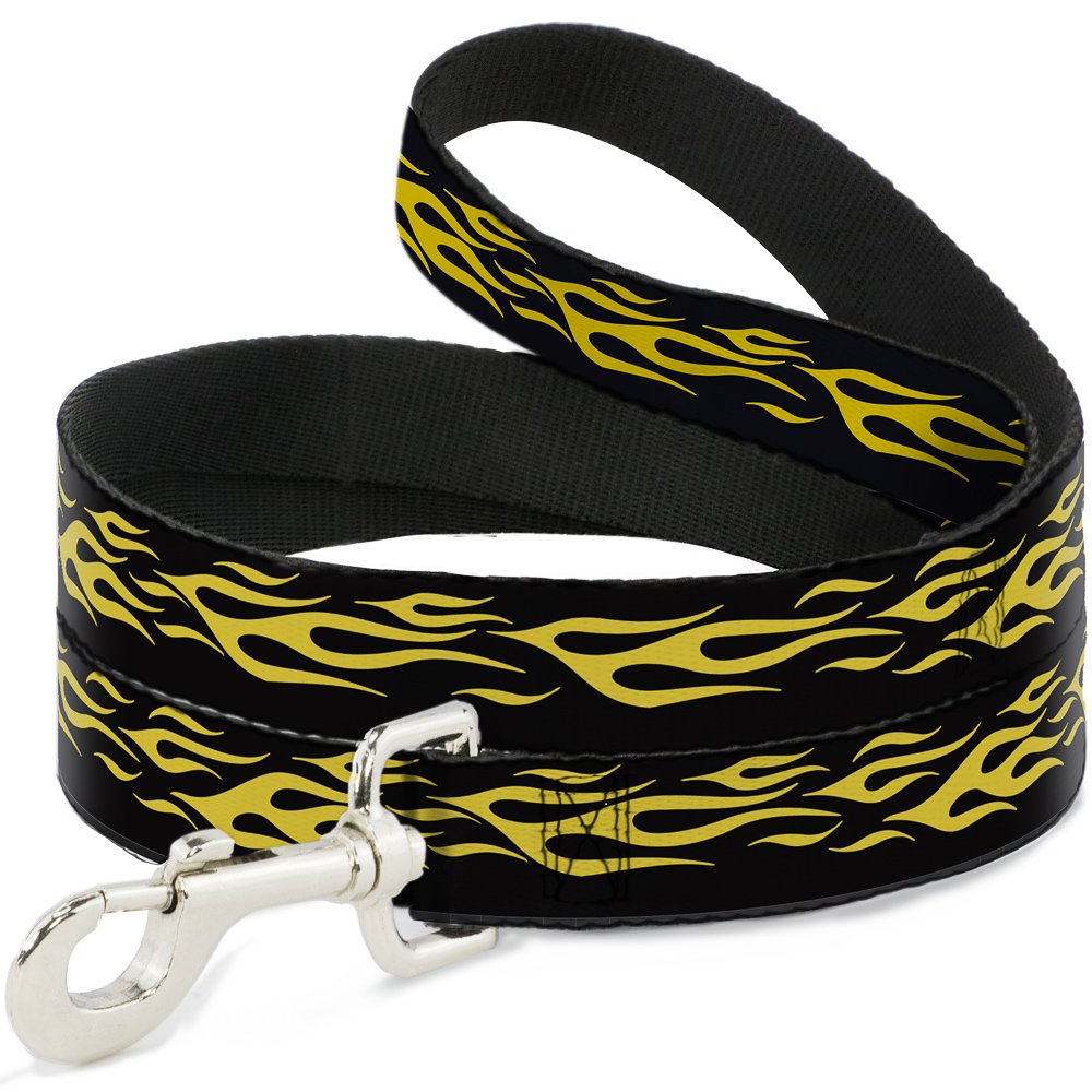 Laisse pour chien Flamme Jaune pour des balades urbaines stylées et sécurisées