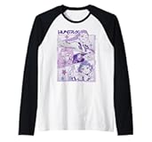 Halloween Huntrix Cute Animated Panels Raglan Baseball Tee