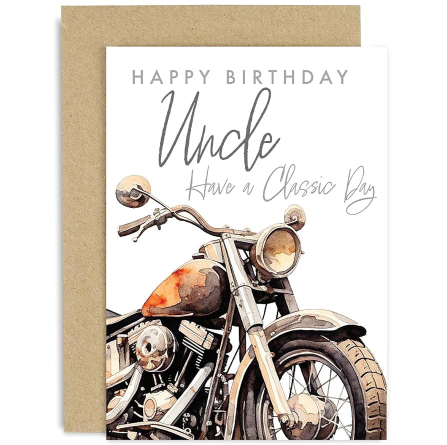 amazon-com-motorcycle-birthday-card-for-uncle-birthday-motorbike-gifts-for-him-harley-davidson-bike-stylish-birthday-card-for-men-classic-birthday-greeting-card-for-adult-male-blank-inside-office-products for Free Printable Harley Davidson Birthday Cards Amazon.com : Motorcycle Birthday Card for Uncle - Birthday Motorbike Gifts for Him - Harley Davidson Bike Stylish Birthday Card for Men - 'Classic' Birthday Greeting Card for Adult Male | Blank Inside : Office Products for Free Printable Harley Davidson Birthday Cards