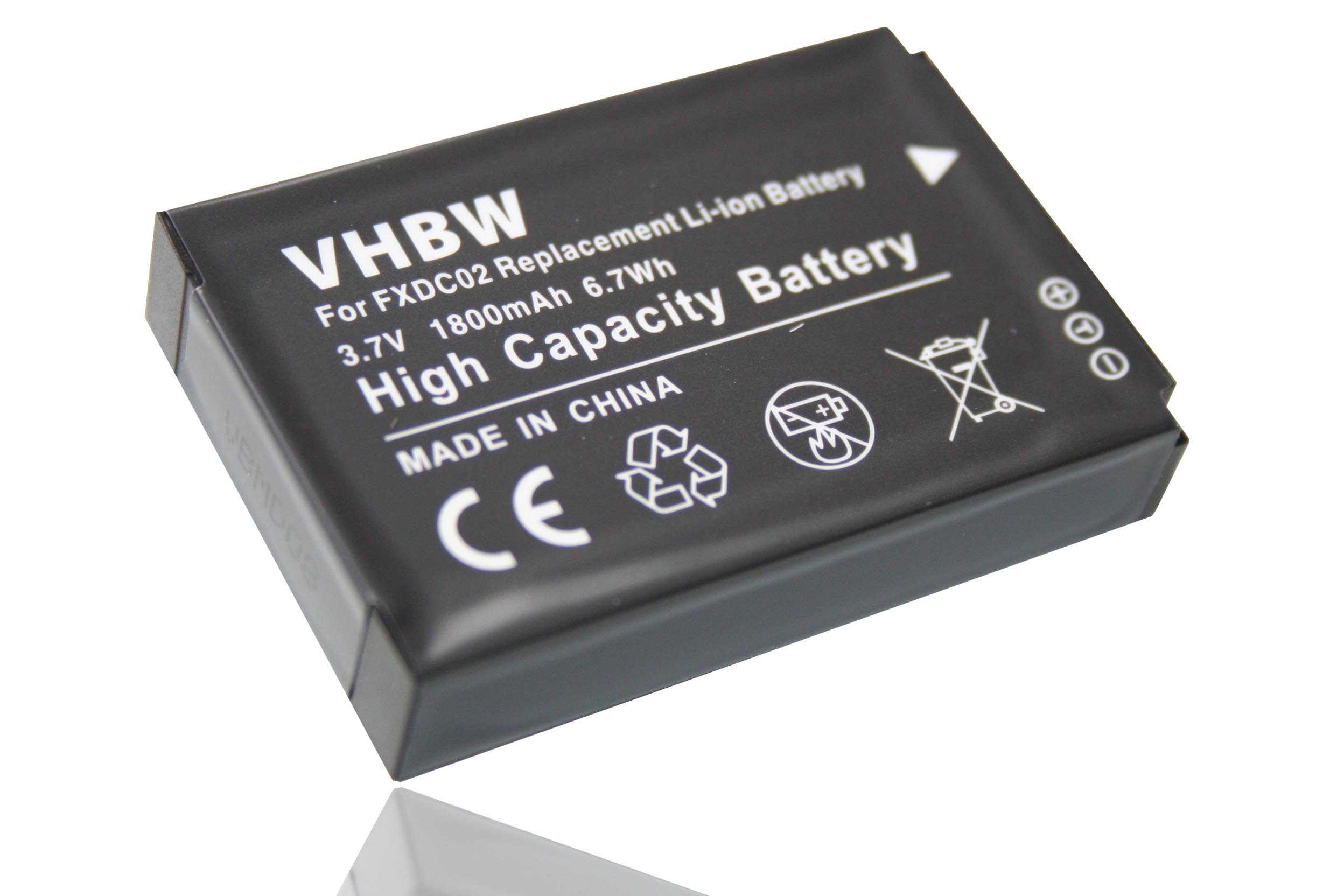 vhbwLi-Ion Battery 1800 mAh (3.7 V) for your Drift Innovation Ghost S FXDC02.