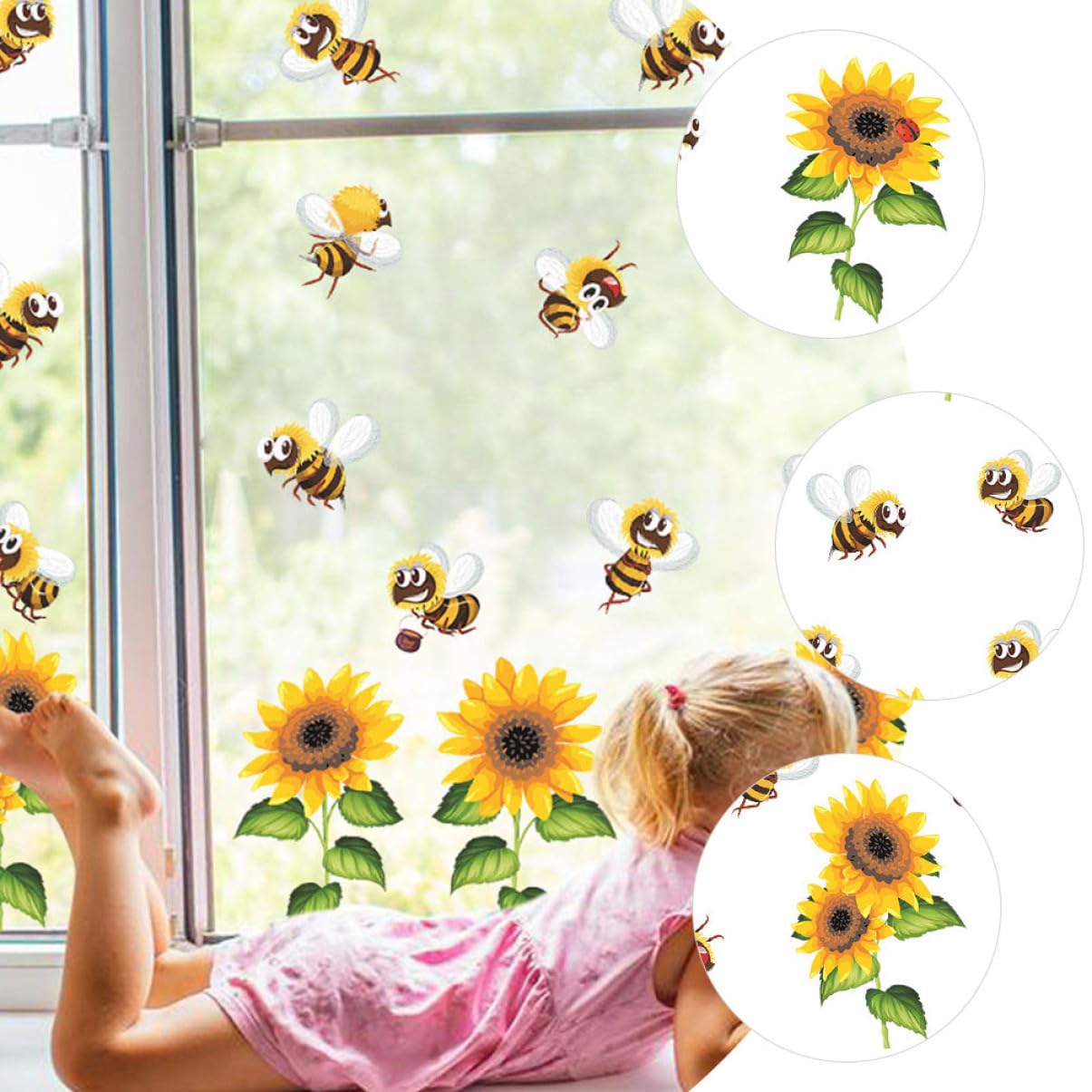 4 Pièces Sticker Mural Dinosaure Lumineux Décalcomanies Pour Murale