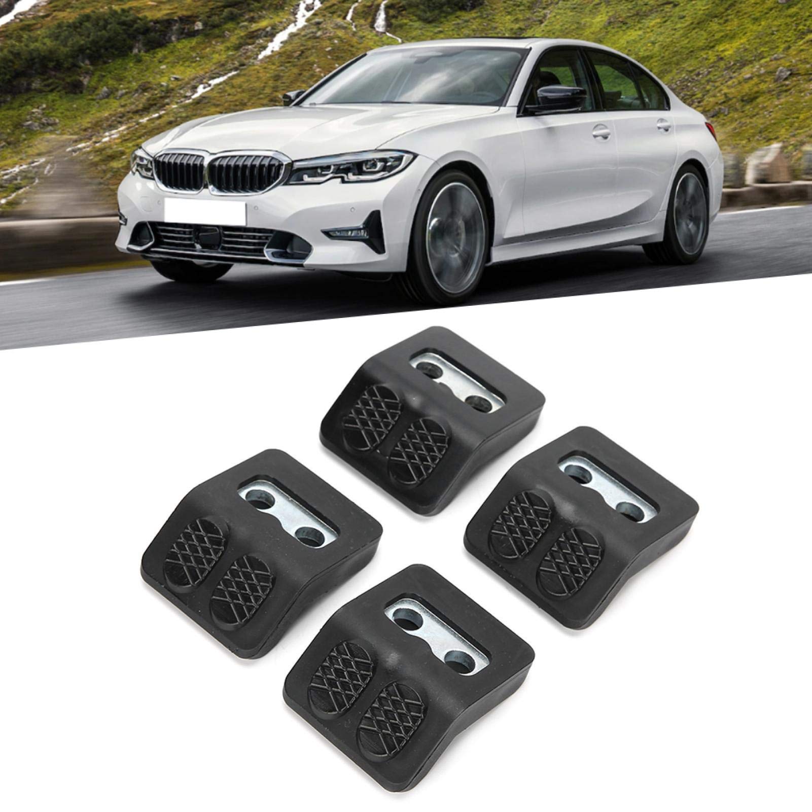 Copri Ganasce Universale Per Smontagomme - 4 Pezzi In Acciaio Inox Nero, Protezione Cerchi Durante Il Cambio Gomme - Foto 2