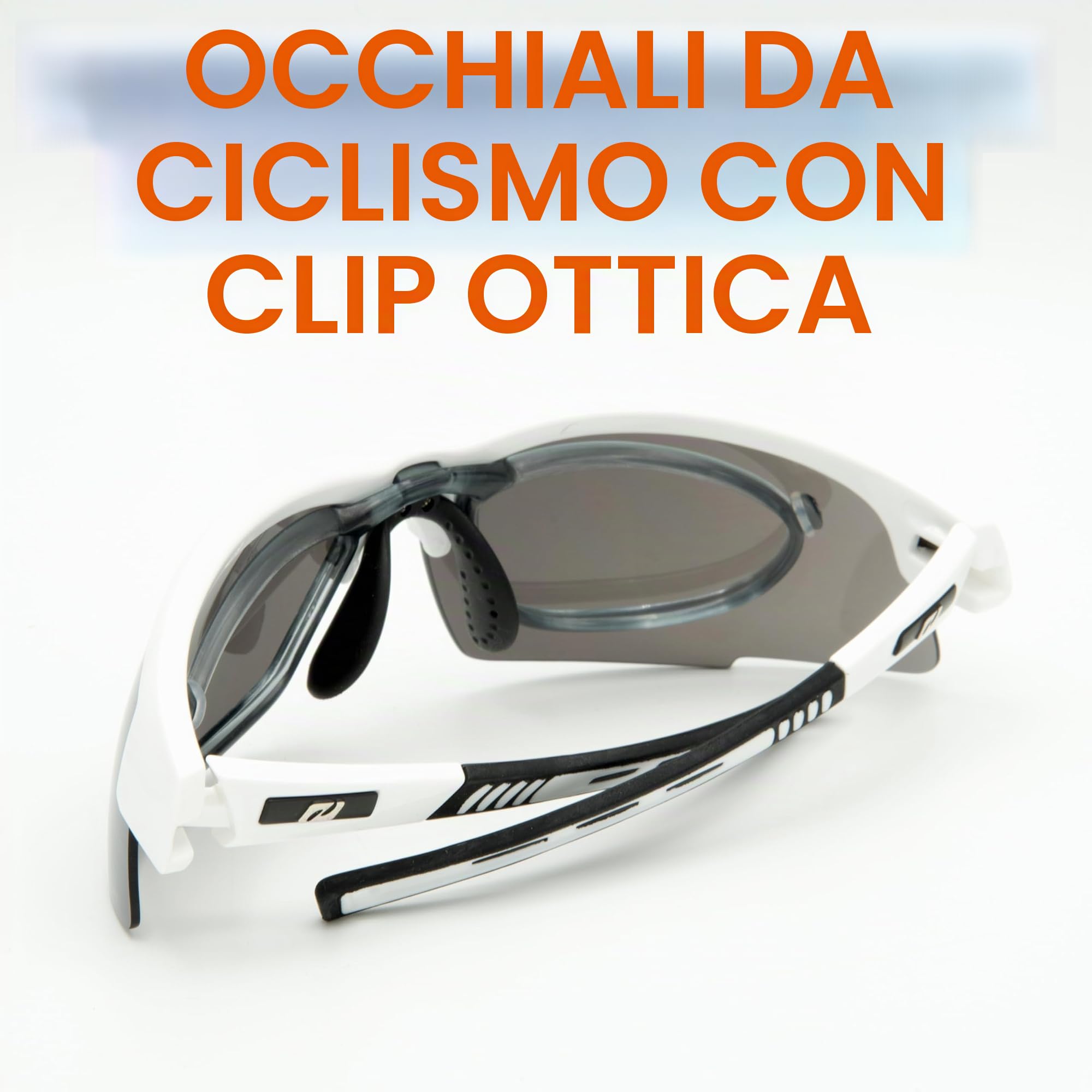 Daisan Occhiali da ciclismo con clip per la visione