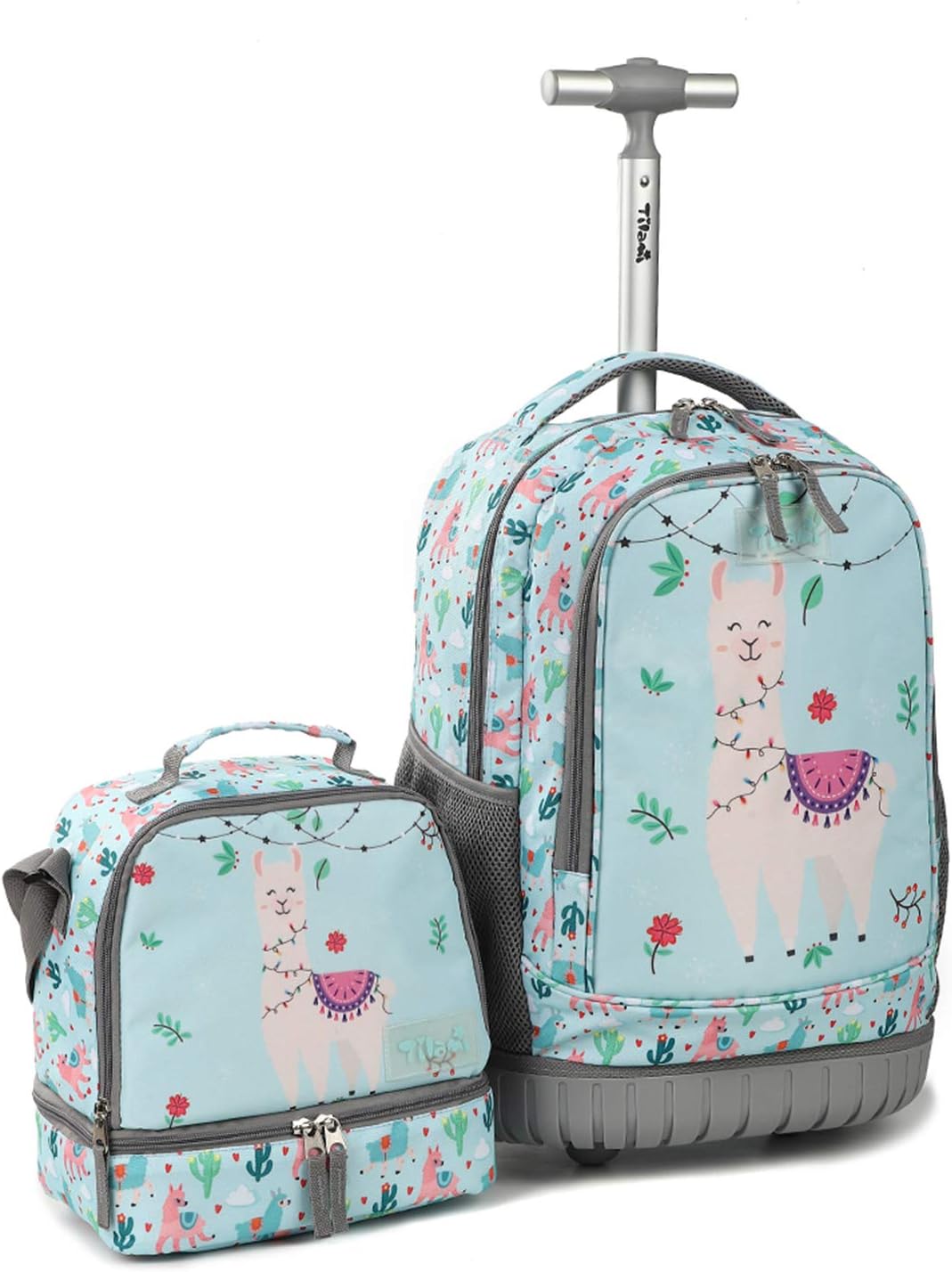 Tilami rolling backpack 19 inch with lunch bag