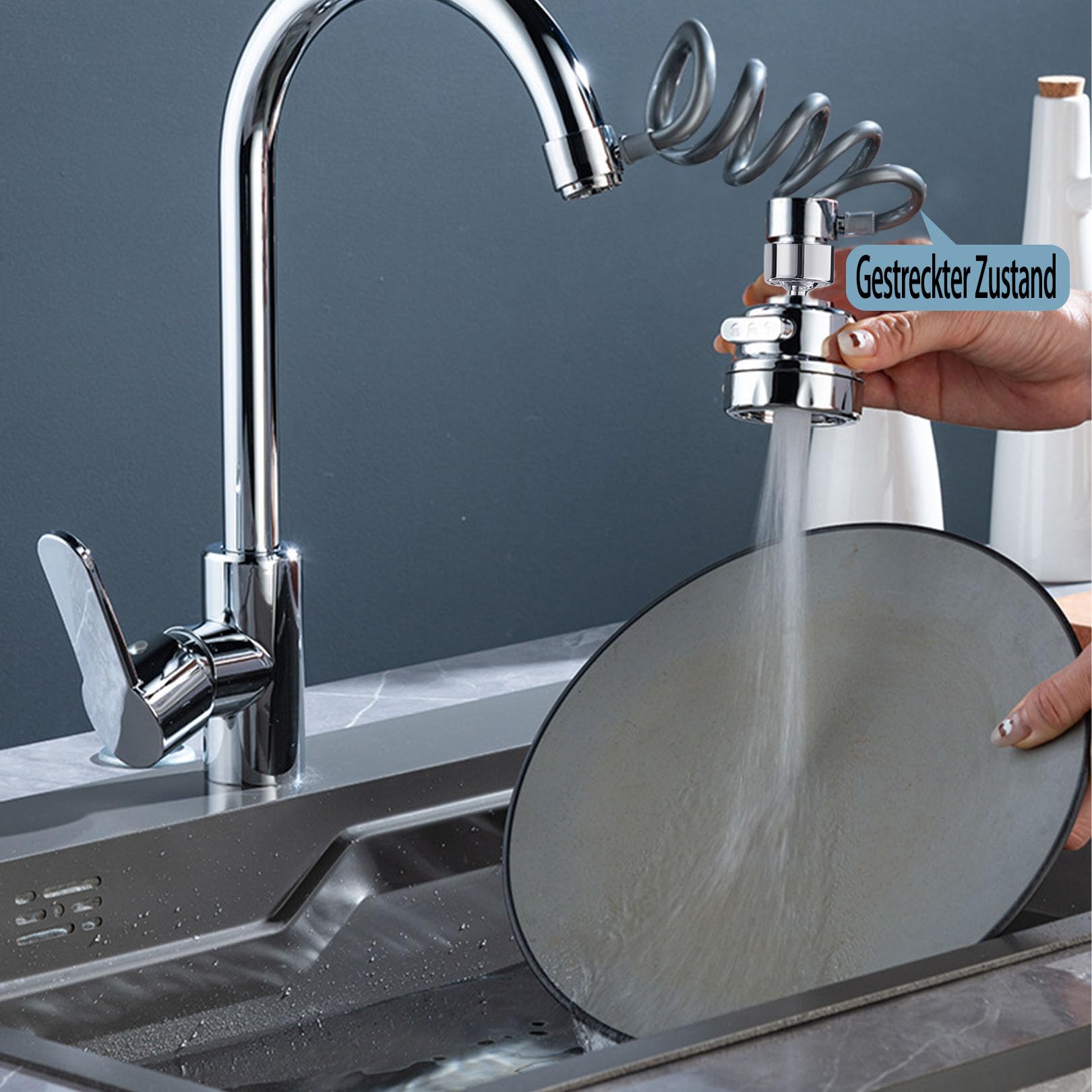 Lavabo Adaptador Grifo Cocina Manguera Adaptador Grifo Cocina