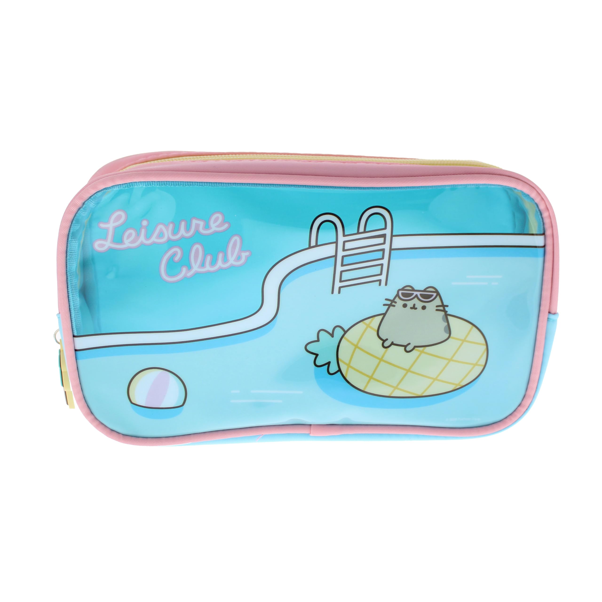 Blueprint Collections Pusheen Pencil Case | Cute Back to School Supplies | Kawaii Stationery Zip Pouch | Pusheen Gifts & Accessories