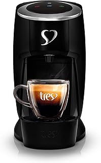 Cafeteira espresso touch preta 220v - tres 3 corações
