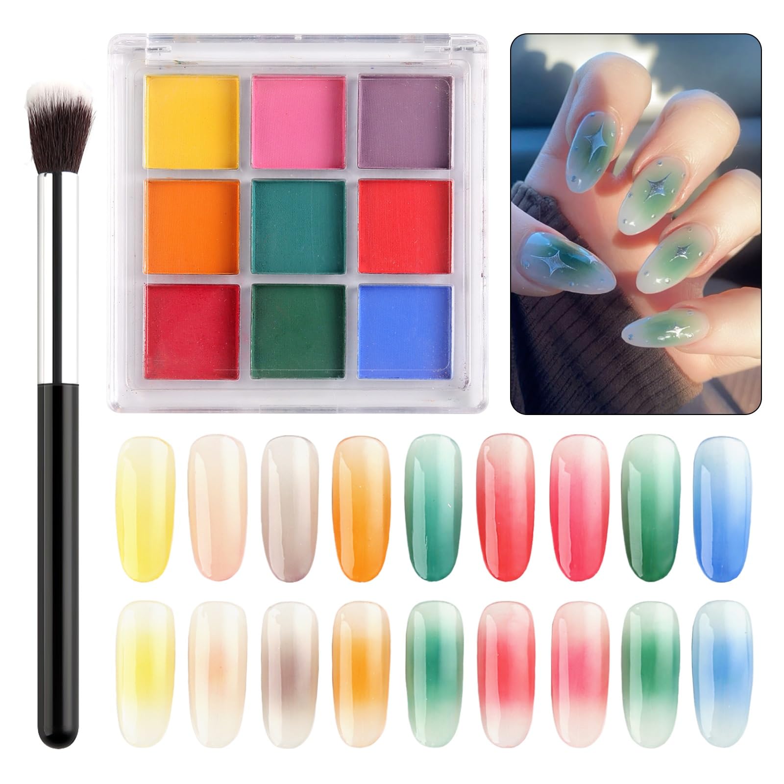 colorful_nails୨୧⋆* TOY's x INITY 'purumomo' Magnetic Gel Collection - Full 6pc