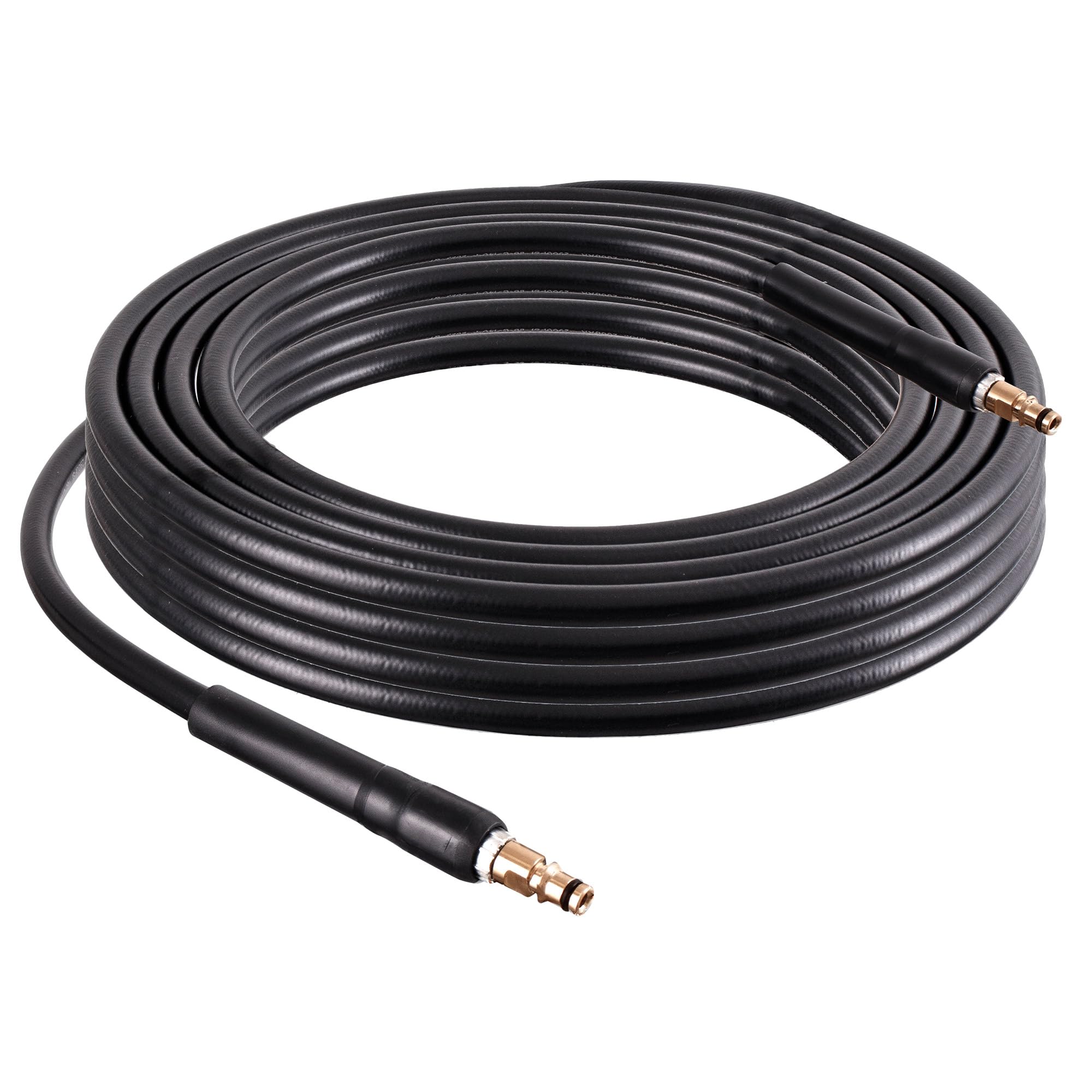 TC TECHNIC – Pressure Hose for Karcher Series K - Durable and Flexible Nylon Braid - Click x Click Connector - Reinforced Ends – Max 200 Bar – 60°C – 5m