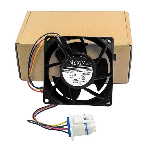 Upgraded GE Refrigerator Evaporator Fan Motor