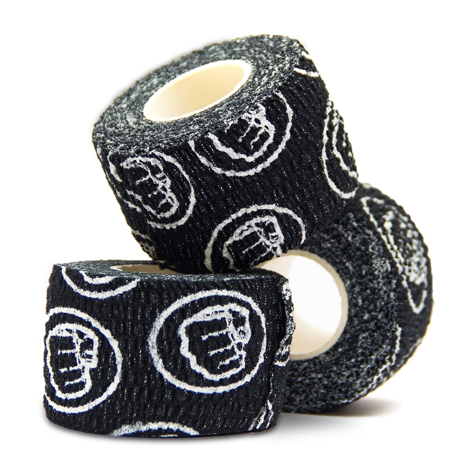 WOD Nation Flexible Hook-Grip Athletic Tape – Easy-Tear, Sweat-Proof Thumb &amp; Finger Strips for Weightlifting
