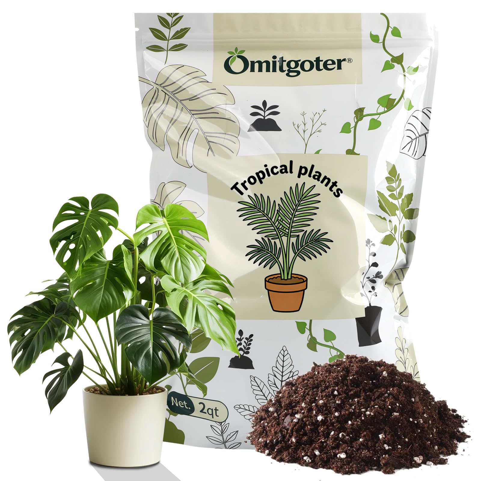 Omitgoter Premium Tropical Potting Mix