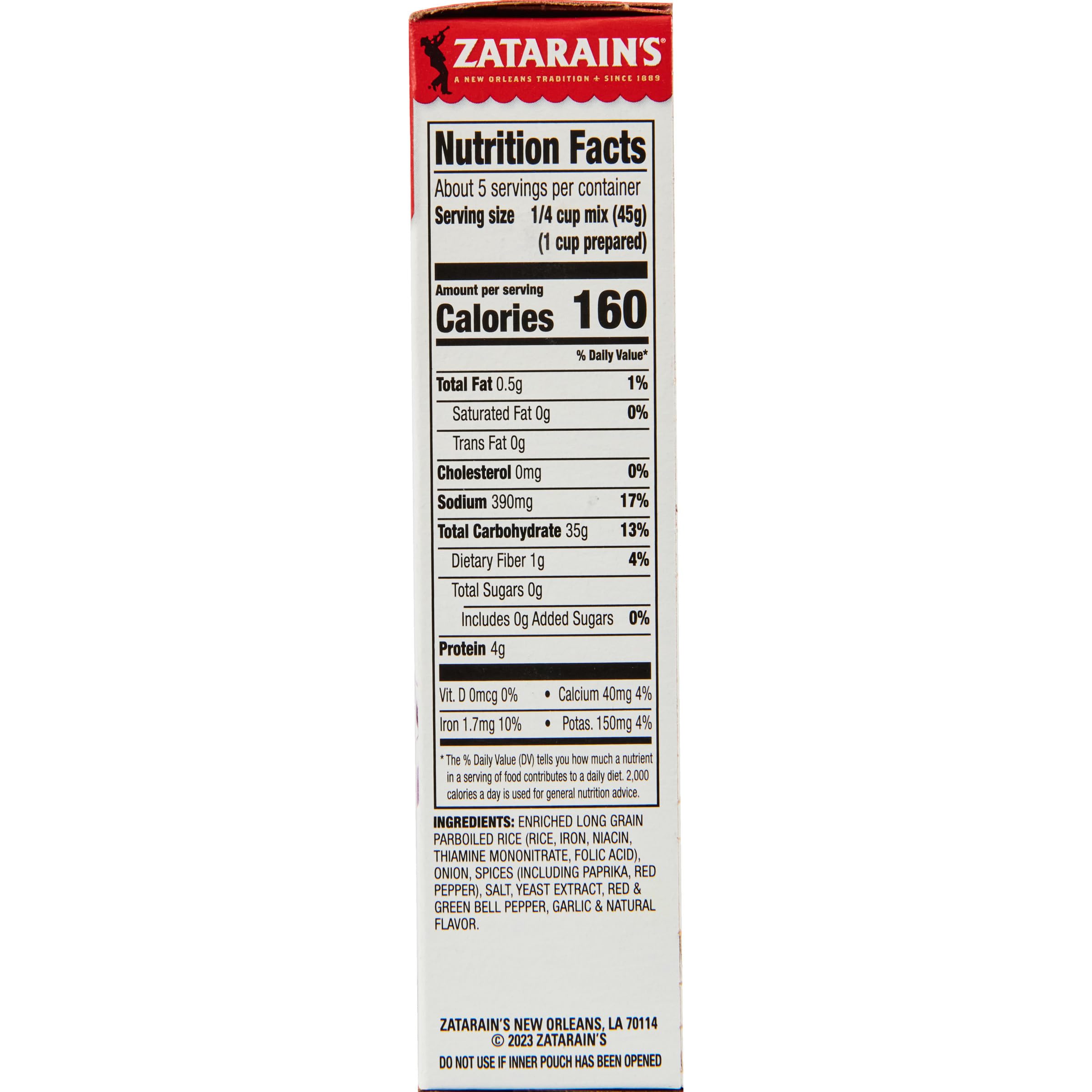 Zatarain's Spicy Jambalaya Mix, 8 oz (Pack of 8)