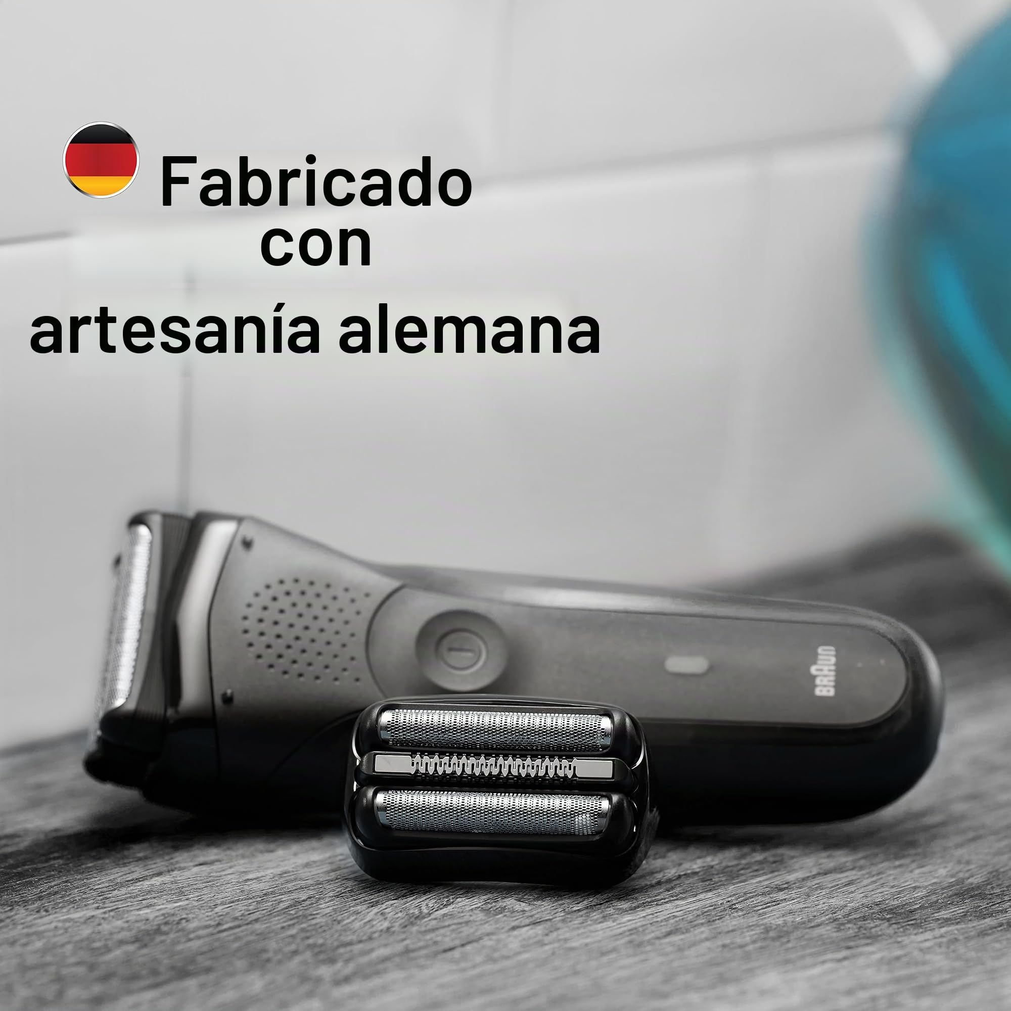 Braun Pieza de repuesto para afeitadora 21B, color negro, compatible con modelos 300s y 310s