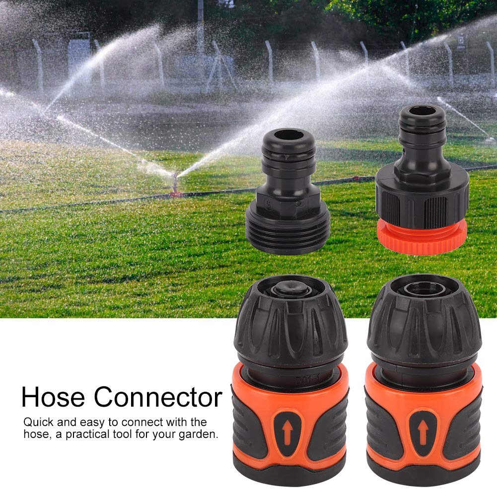 TOPWAYS® Plastica Kit di Montaggio per Tubi Flessibili 2X Raccordo