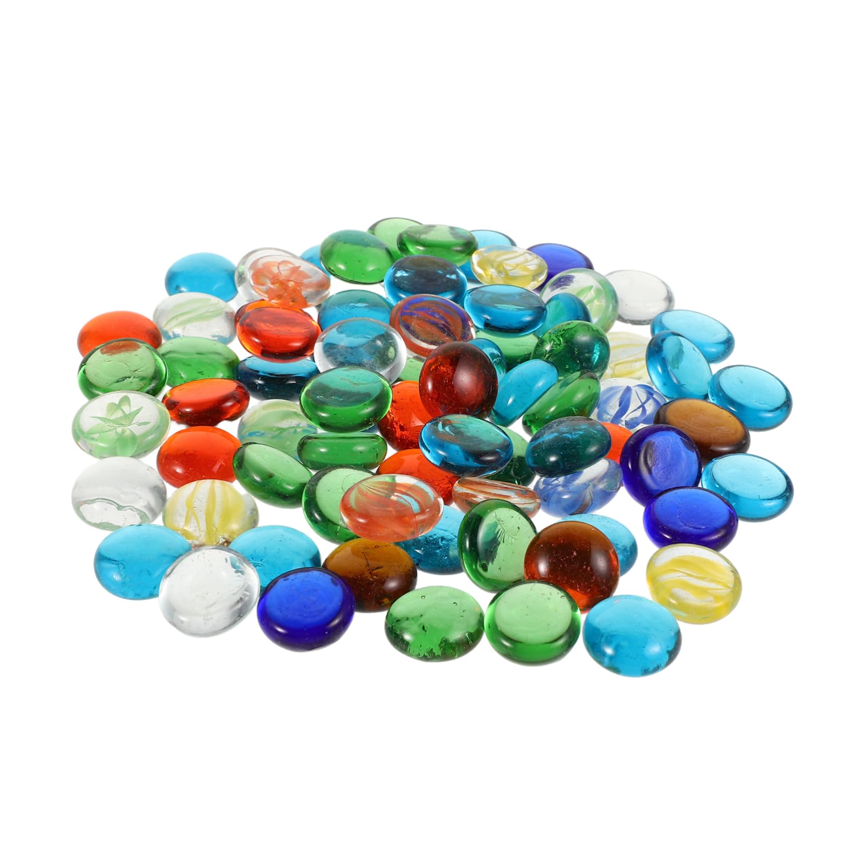 Piedras transparentes para manualidades y jarrones POPETPOP de vidrio