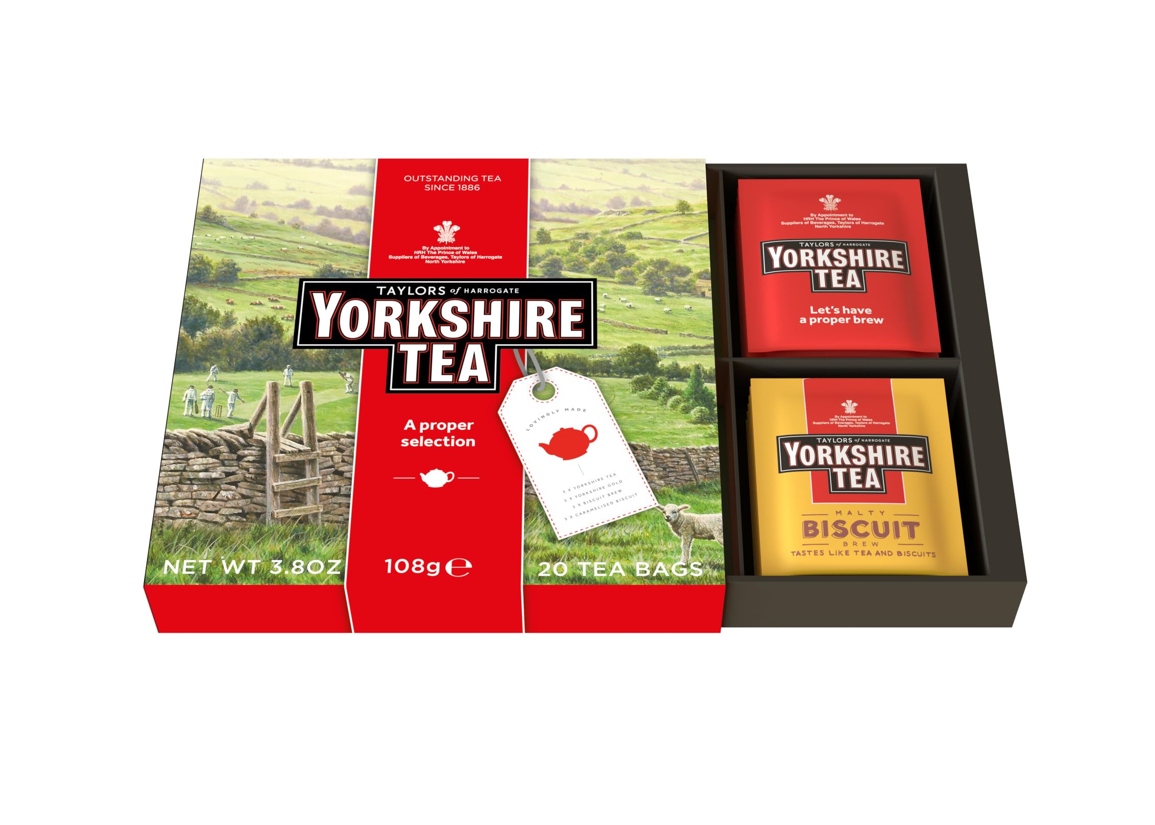 Amazon.com: Taylors of Harrogate Assorted Yorkshire Teas, 20