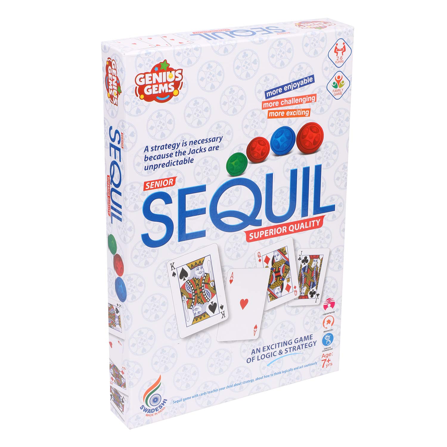 See full amazon price history chart for RATNAS Sequil Game an Exciting Game of Logic & Strategy, Multicolor, Kids RATNAS Sequil Game an Exciting Game of Logic & Strategy, Multicolor, Kids (B08G8WP4C6) Amazon Price History, Amazon Price Tracker