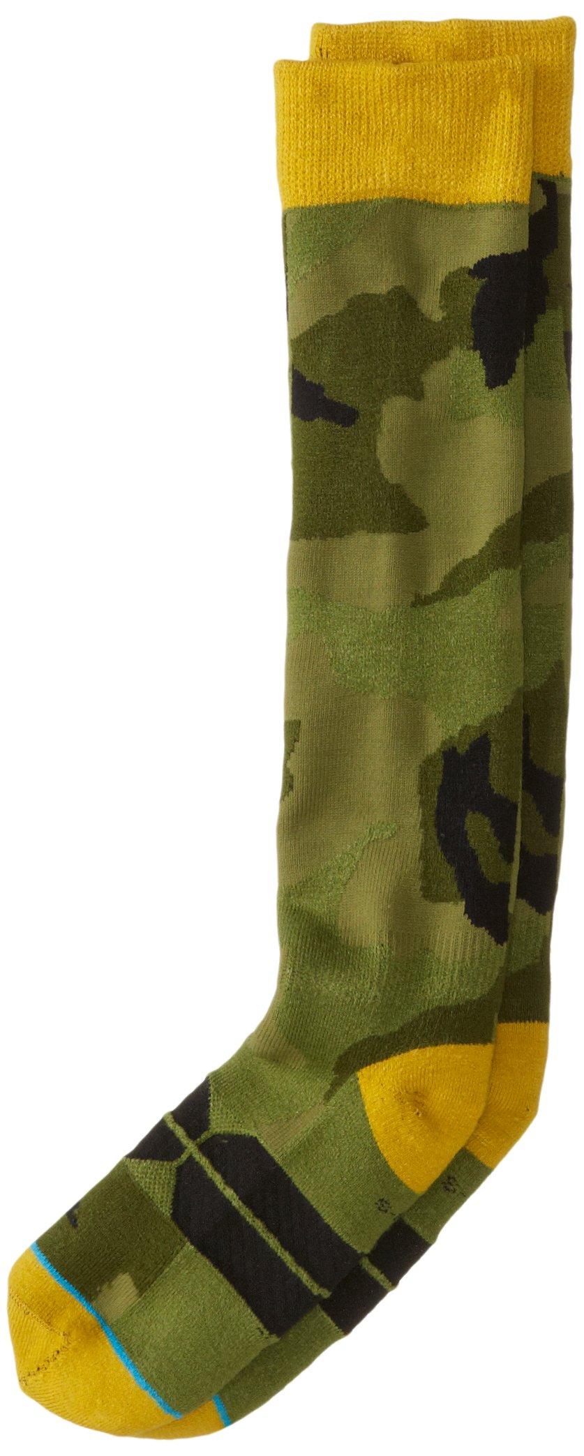 Stance Men's Christianitos Crew Sock, Green, Sock Size:10-13/Shoe Size: 6-12