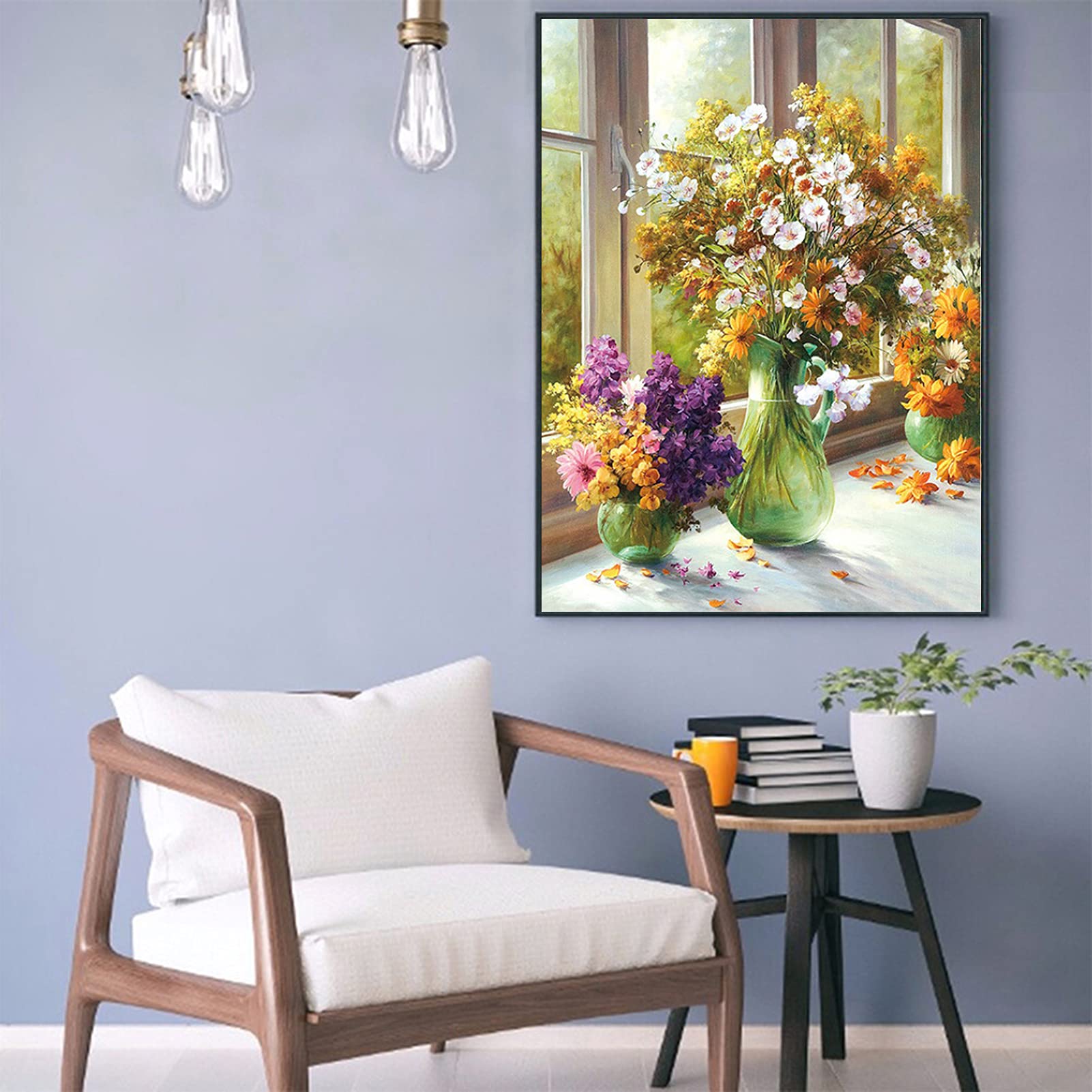 Cukol Cukol Canevas Broderie Point De Croix Kit Complet Adulte Chat - Facile Kit Broderie Debutant Pour Loisirs Créatifs Activité Manuelle, 36x46 Cm 11CT Imprimé Cross Stitch Embroidery Set