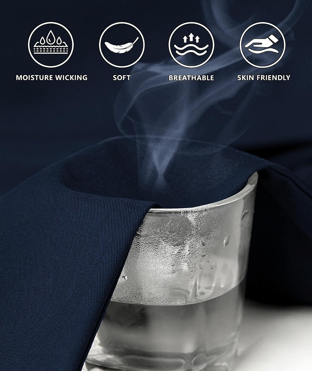 ZITY Men's Golf Shirts Short Sleeve Collared Polo Shirts for Men Moisture Wicking Solid Tennis Shirt - Image 5