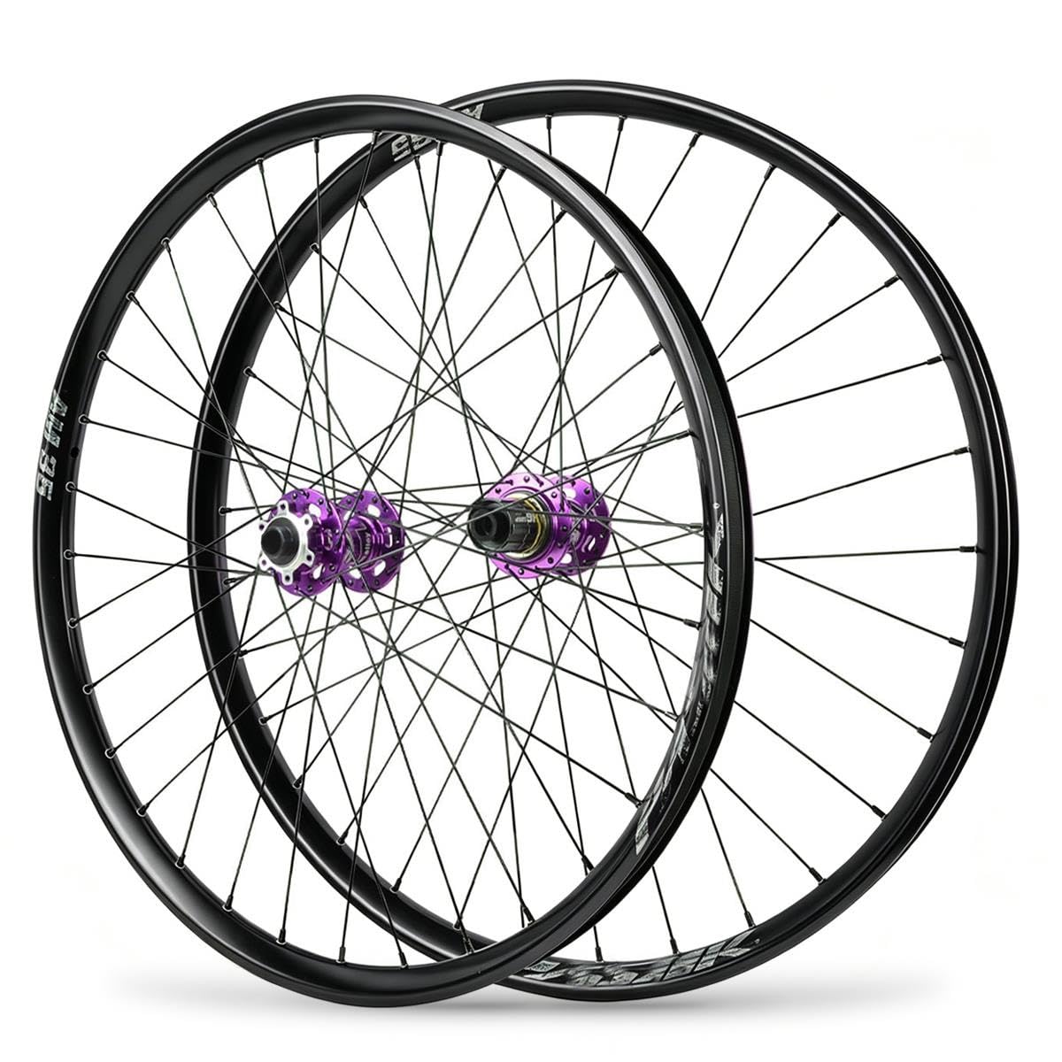 Set Di Ruote MTB 26/27,5/29",Perno Passante 15x100/12x142mm, Freno A Disco