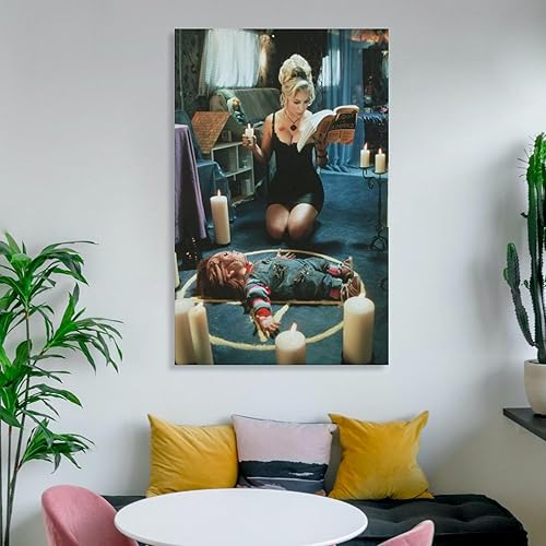 Miniatura 6 de Bride of Halloween Chucky - Pósteres de película de terror para pared, lienzo, decoración de pared, decoración del hogar, sala de estar, impresiones