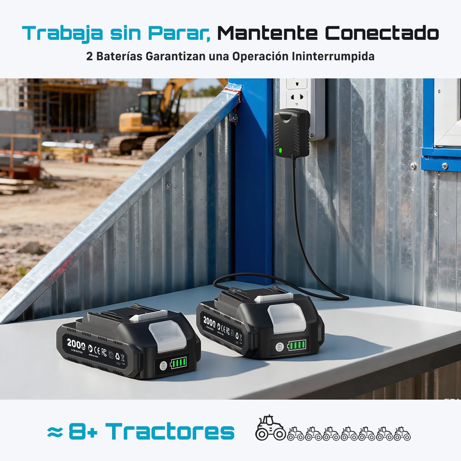 Seesii Engrasadora Batería Kit: 10 000 PSI y 4,6 oz/min, Pistola de Engrasar Eléctrica con 2 Baterías, Manguera de 39,4", Acoplador de 90° y 3 Puntas para un Engrase más Rápido y sin Esfuerzo