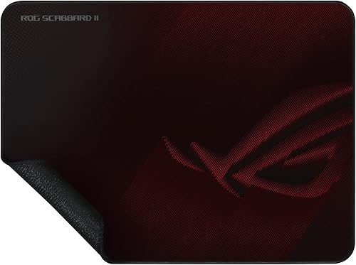 Miniatura 6 de ASUS ROG Scabbard II - Alfombrilla de ratón para juegos, 14.2" x 10.2" (tamaño mediano), superficie de deslizamiento suave, resistente al