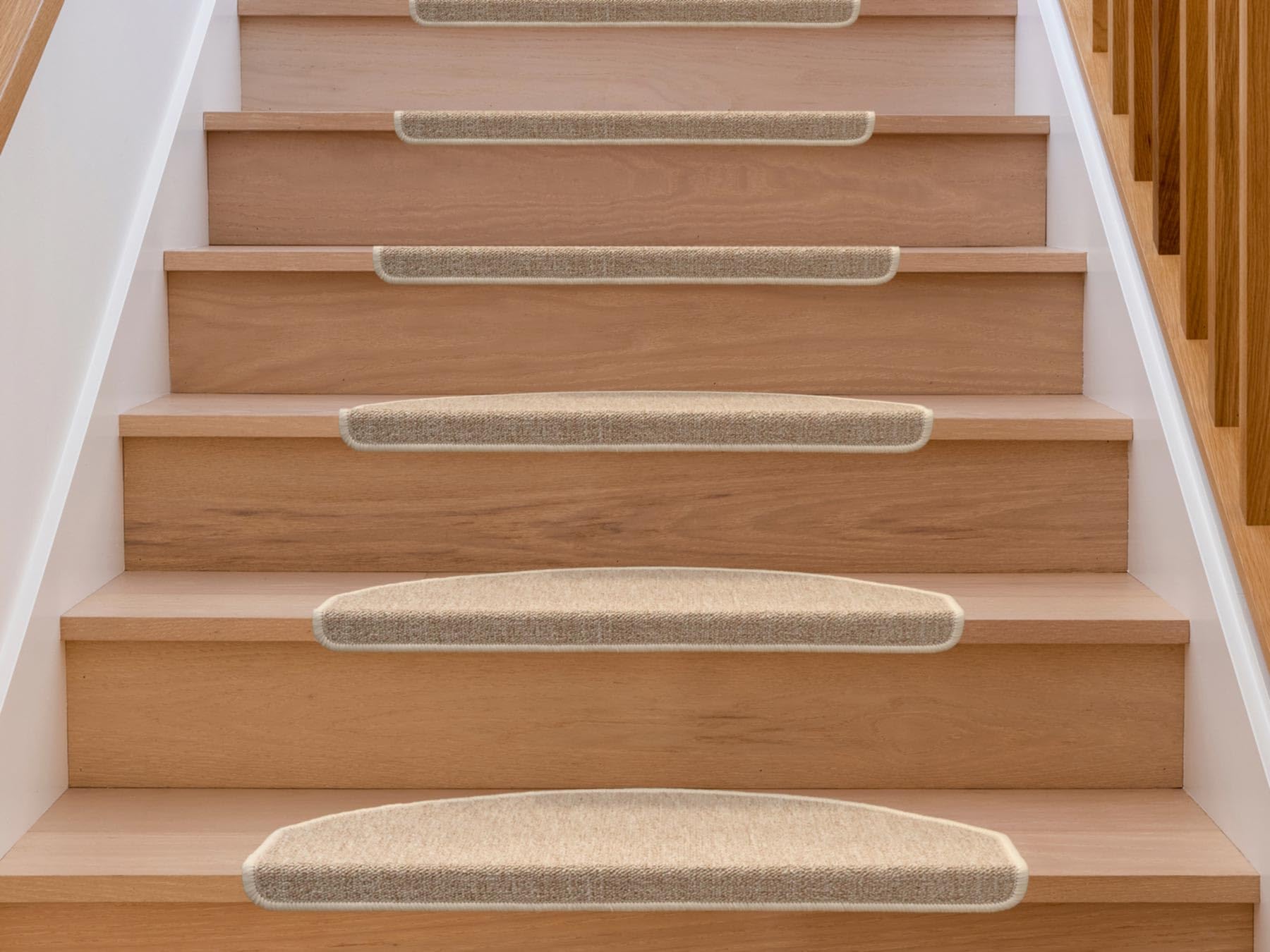 Primaflor Stufenmatte Macao Halbrund | 15 Stück | Beige