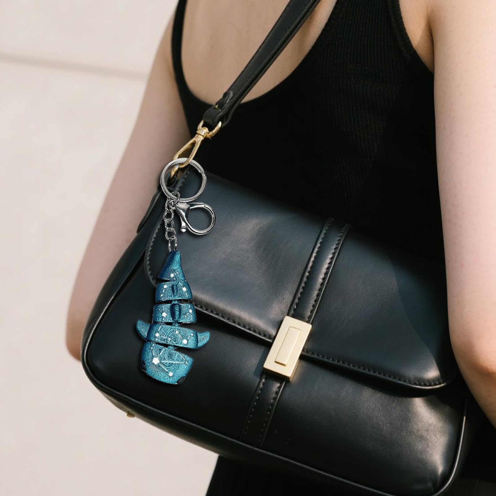 Cute Shark Keychain Bag Charms Purse Charms for Hangbags Backpacks Car Keys Accessories Ocean Fish Gift for Women Men