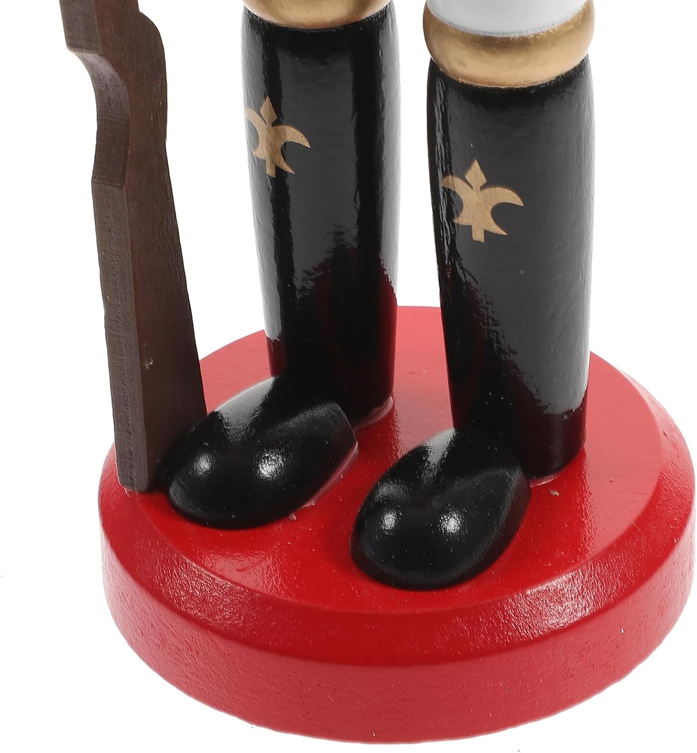 DOITOOL Nutcracker Ornament Christmas Nutcracker Decoration Wooden Tall Figurine Party Christmas Home Décor Table Accent