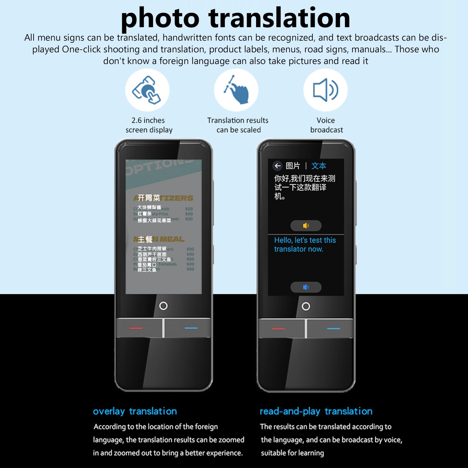 Can AI translation devices translate handwritten or complex signs?