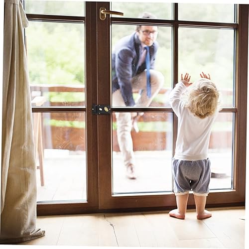 Miniatura 3 de KONTONTY 1 juego de cerraduras de puerta de madera vintage, manija de puerta con cerradura, cerradura de cilindro, cerraduras de perno muerto para