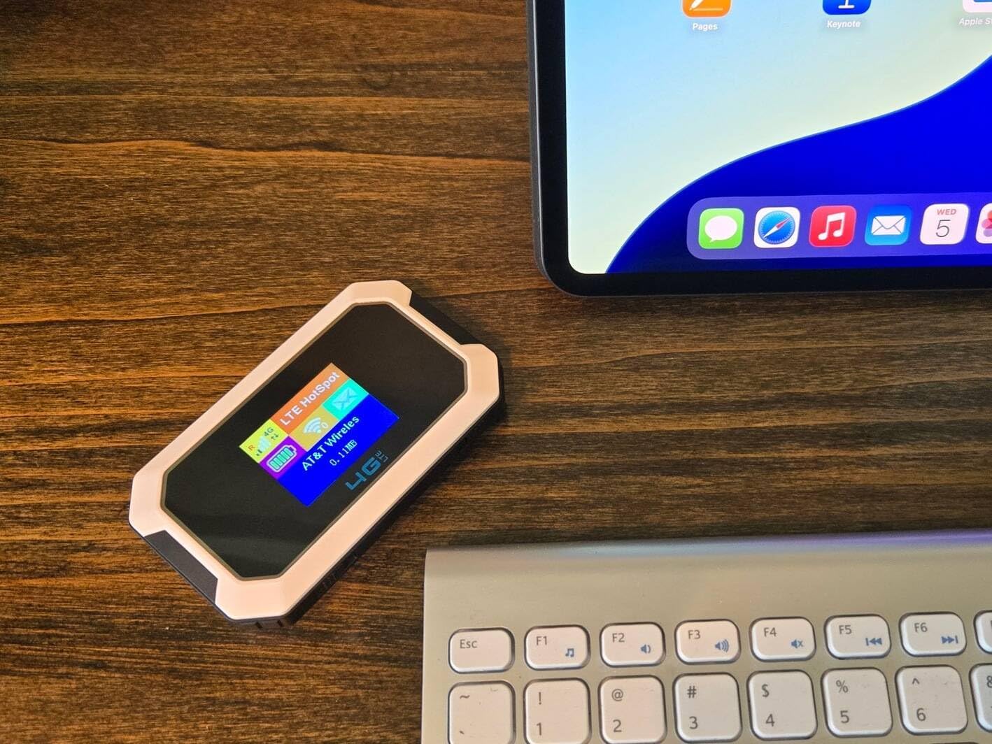 Olax 4G Mobile WiFi Hotspot with VPN, Pre-Installed SIM Card for US and Europe, Ideal for Travel and Camping (Subscription Required)