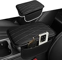 Vista 13 de Muslogy Funda para reposabrazos de consola central apta para Chevy Silverado/Tahoe y GMC Sierra/Yukon 2007-2013, cómoda almohadilla