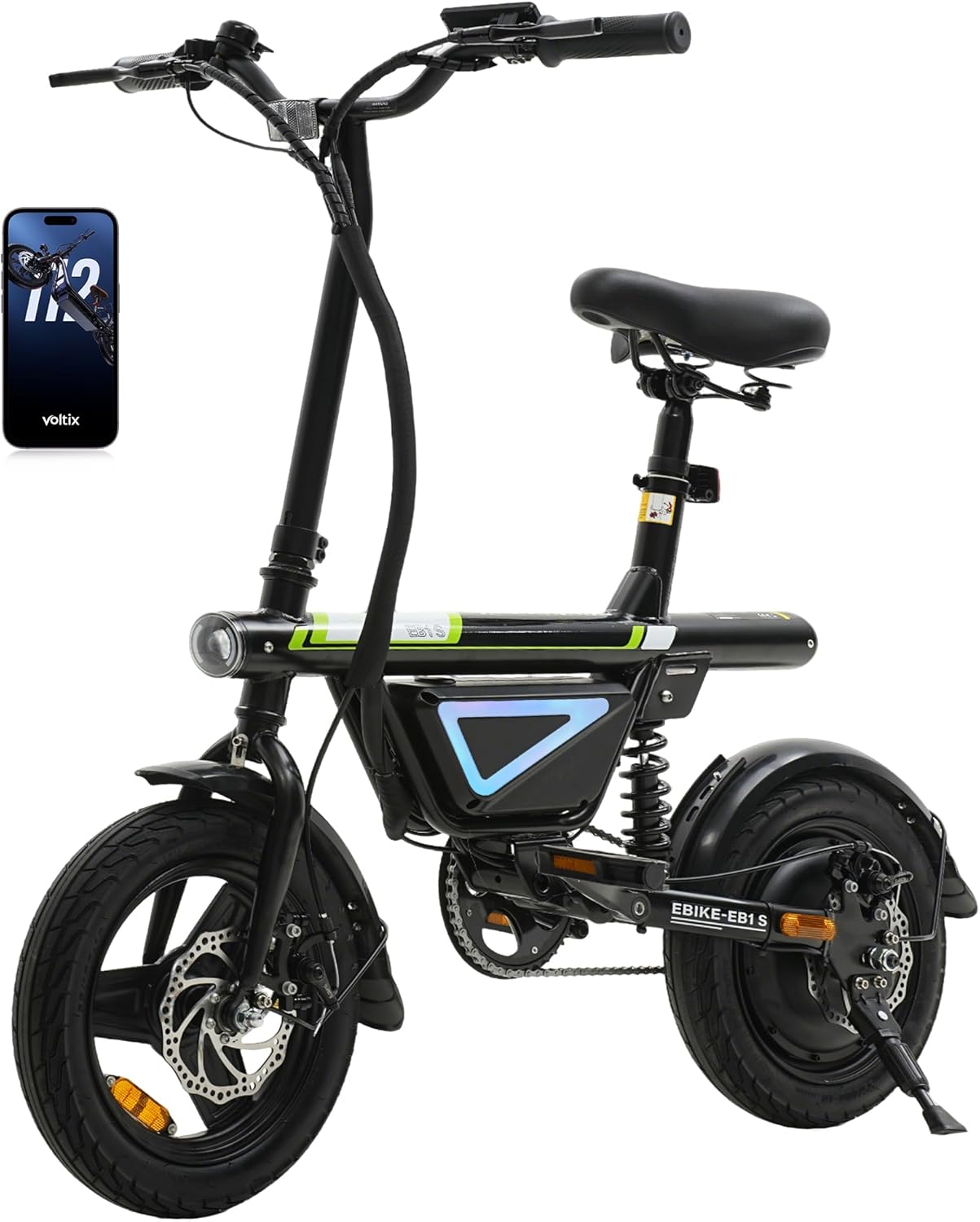 Electric Bike for Adults, 1500W/1000W Peak Motor 26" Ebike & 14" Foldable Electric Bike, 80/70/55 Miles Range 36V Battery Electric Bicycle for Commuting
