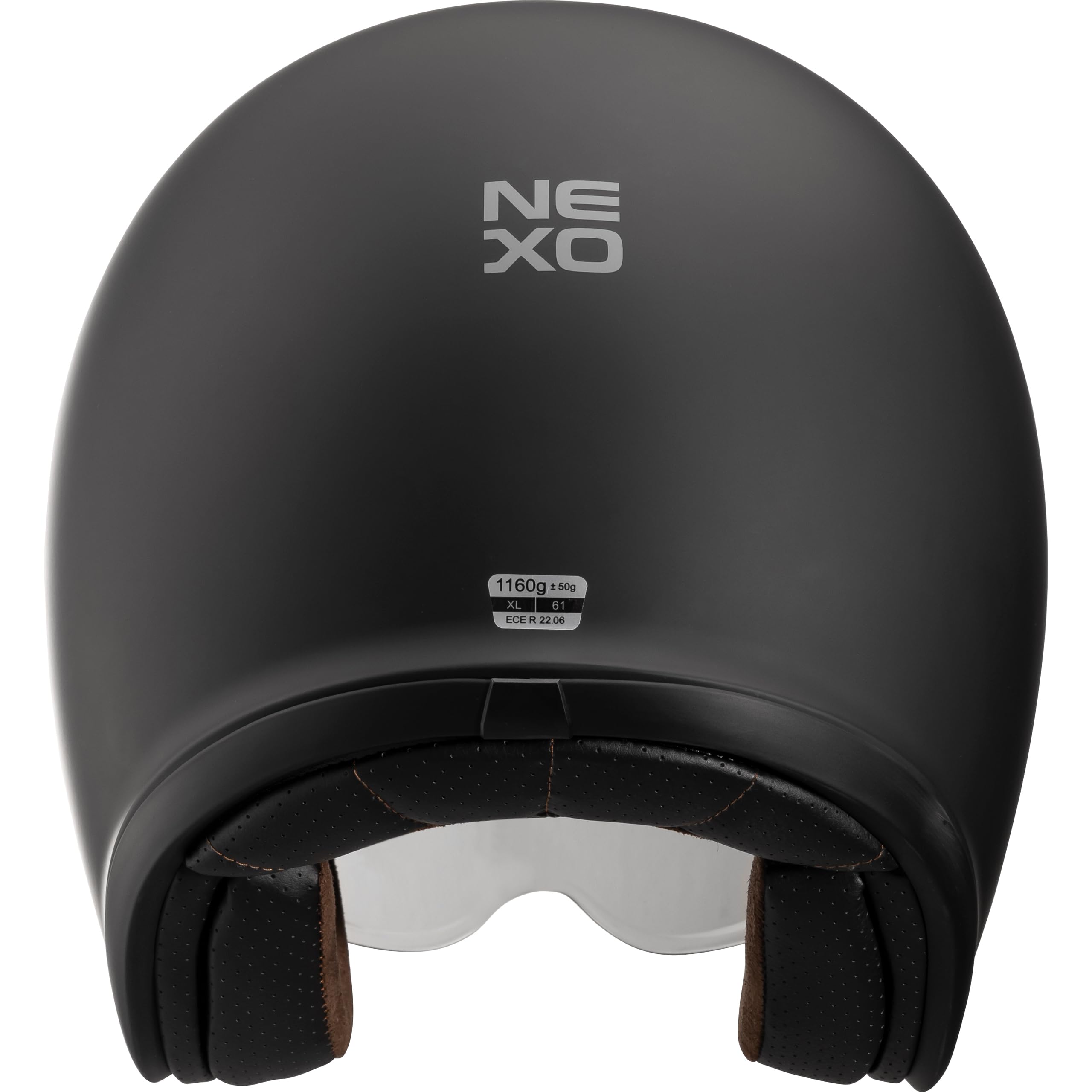 Nexo Jethelm Urban Style II - Thermoplast - 1100g - ECE 22/06 - Integriertes Visier