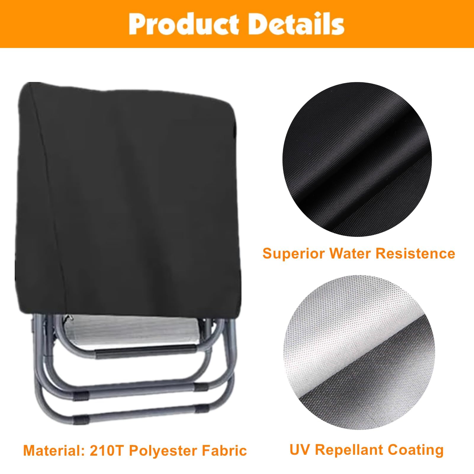 Coprirete pieghevole Copridivano pieghevole portatile Coperchio protettivo antipolvere per uso interno ed esterno(85 * 33 * 107cm)