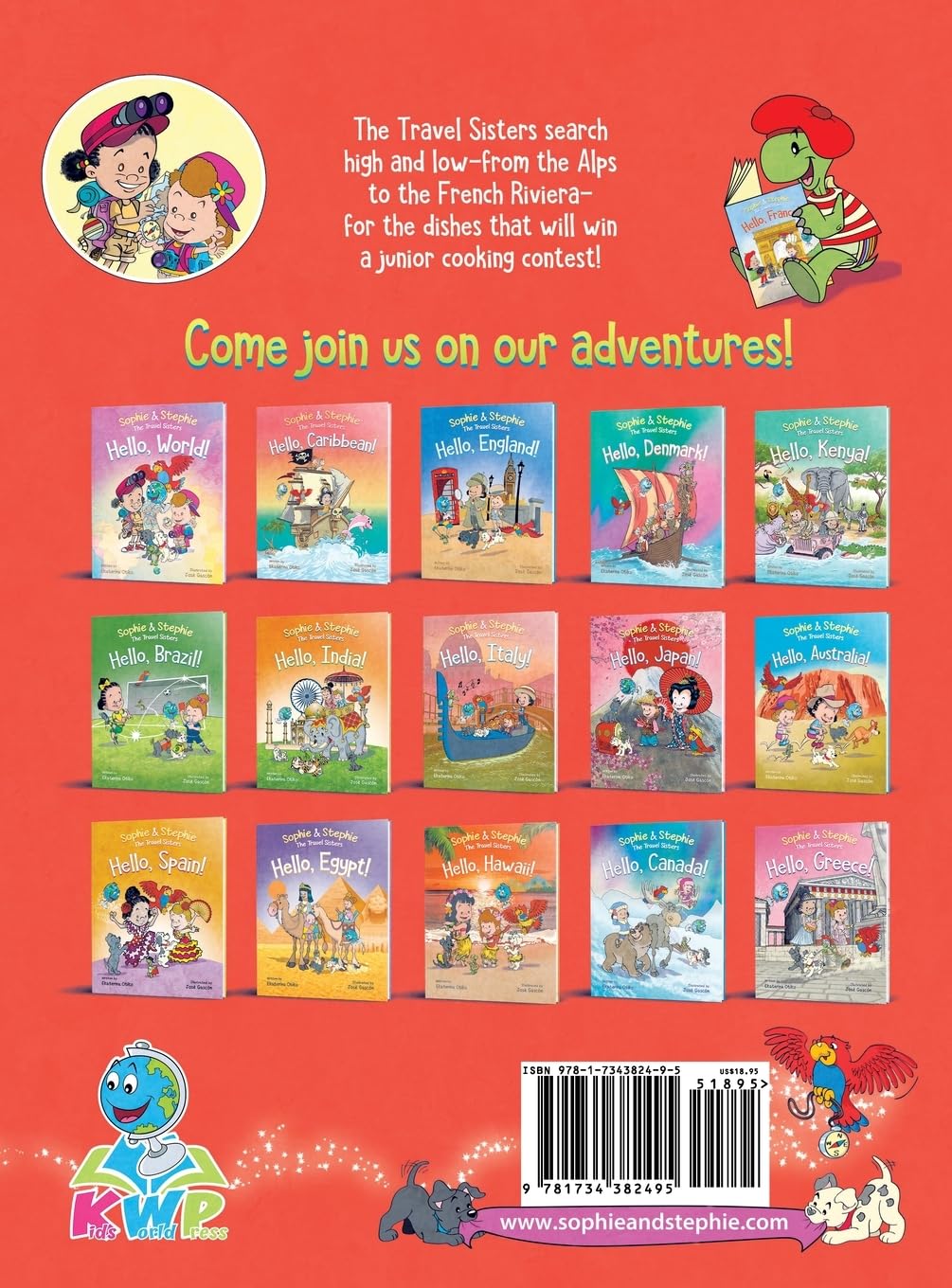 Hello, France!: A Children's Picture Book Culinary Travel Adventure for Kids Ages 4-8 (Sophie & Stephie: The Travel Sisters) - Image 2