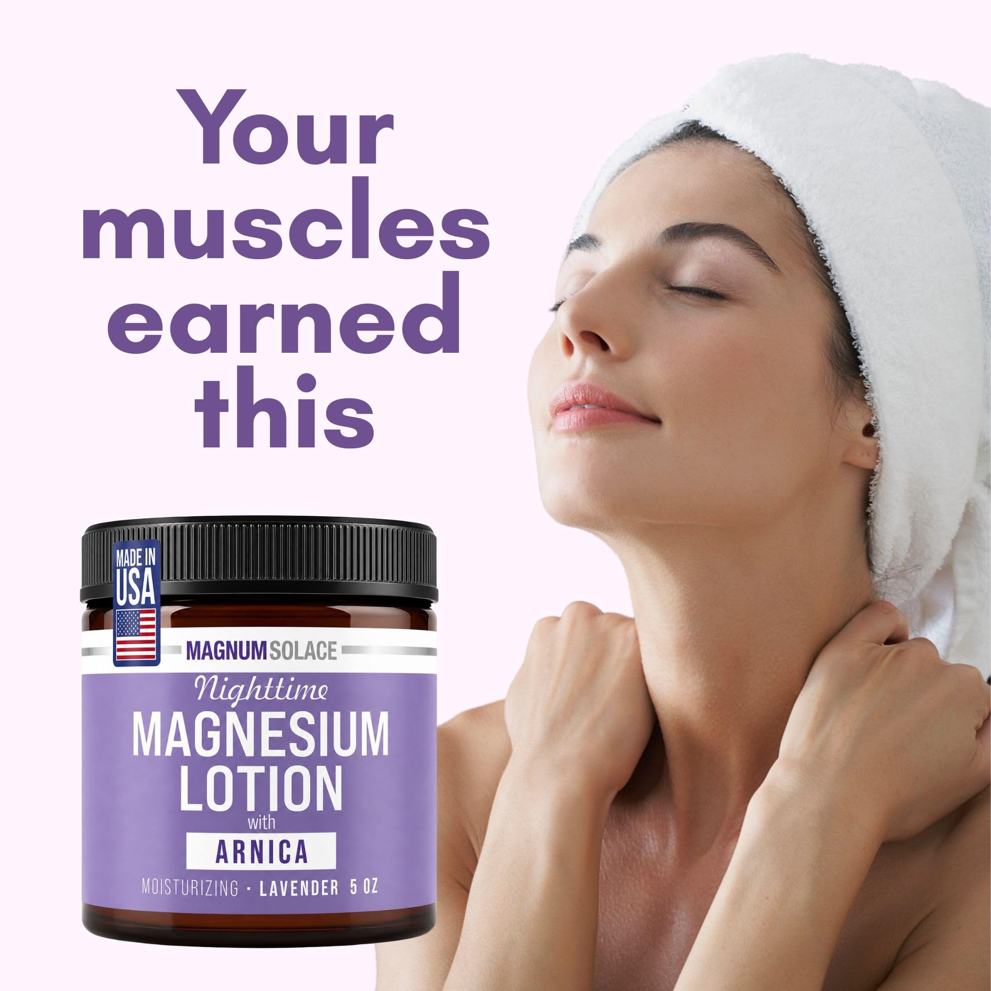 Magnum Solace Magnesium Lotion - Muscle & Joint Relief -5 Magnum Solace Magnesium Lotion - Muscle & Joint Relief -5